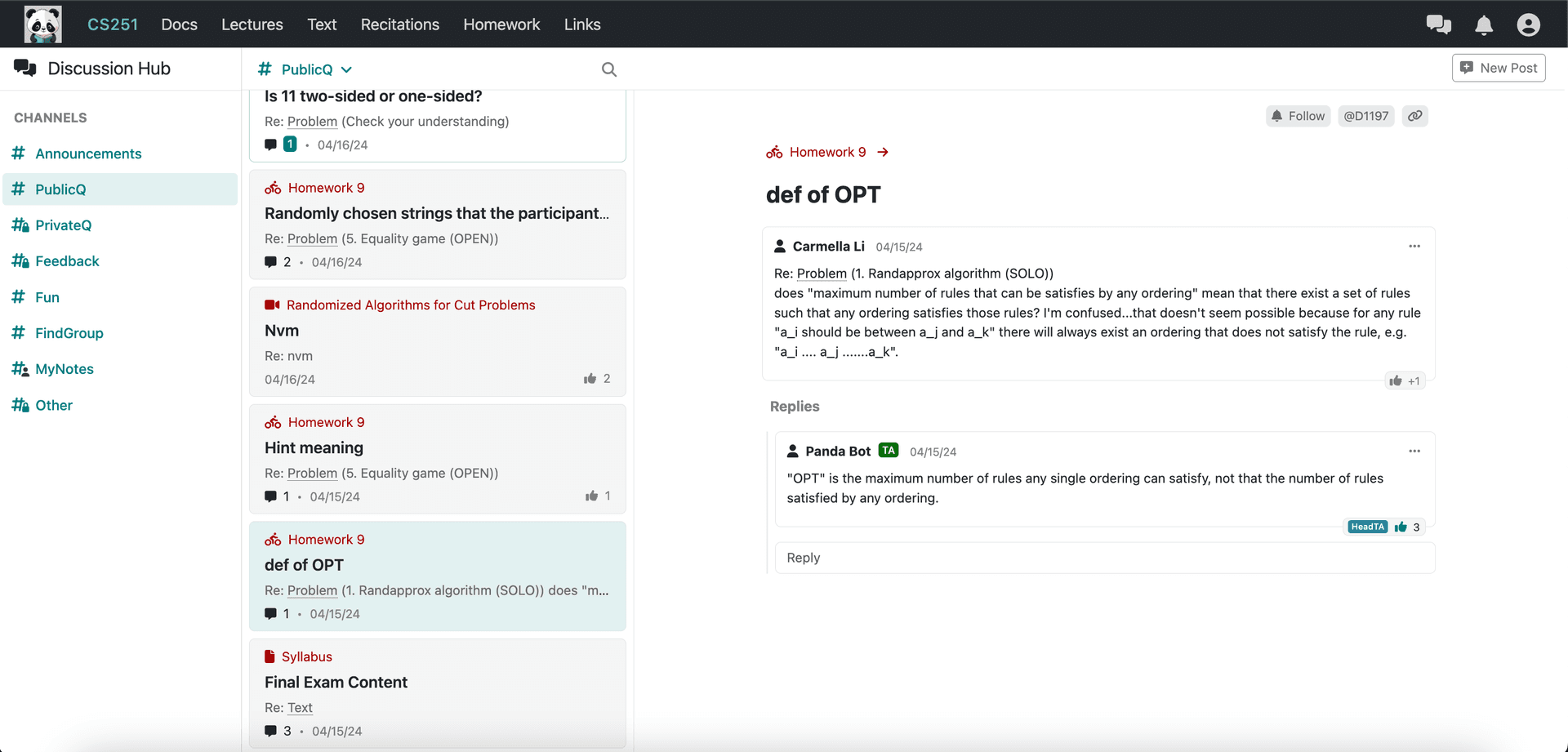 Panda Bot screenshot