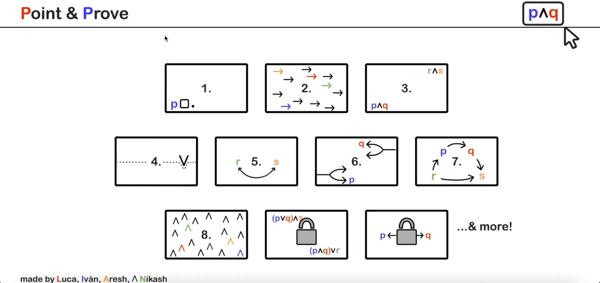 Point & Prove screenshot